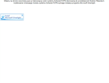 Tablet Screenshot of kluby.pzpn.pl